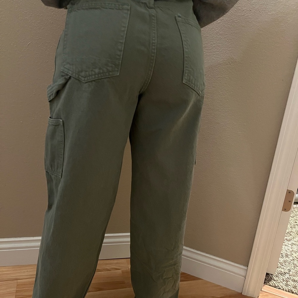 Aeropostale Olive Green Carpenter Pant